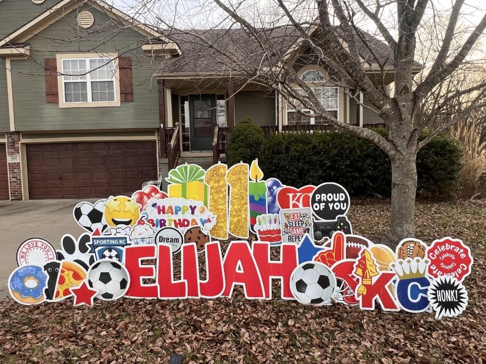 ultimate happy birthday lawn signs